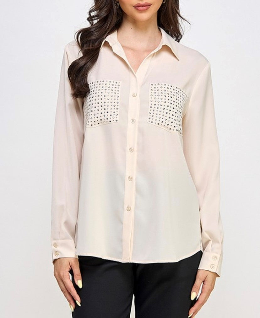 Champagne Metal Top (41056T)