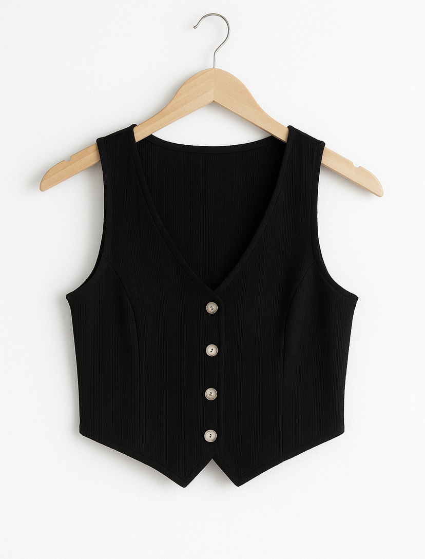 Vibe Button Vest