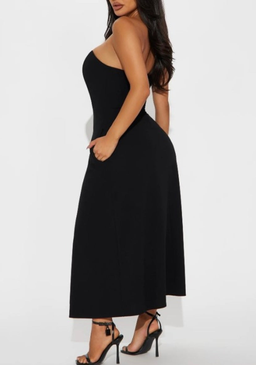 Corset Maxi Dress(WD9076)