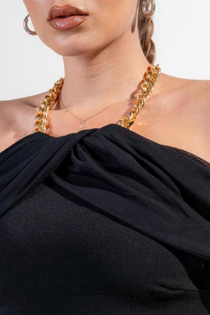 Valentina Noir Dress