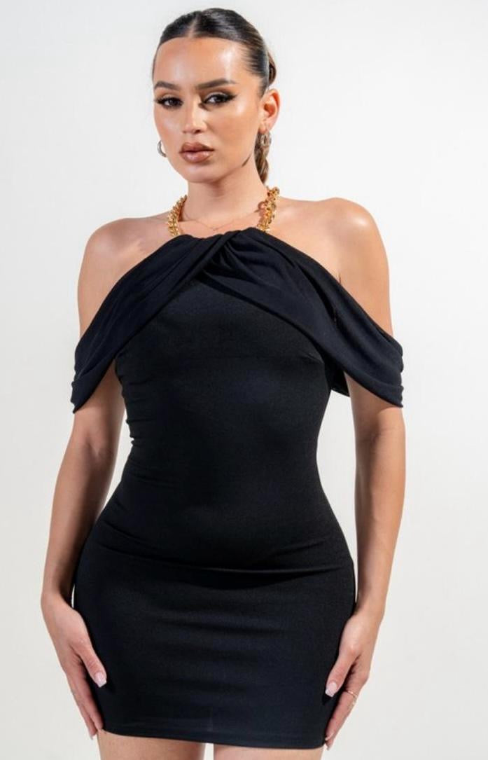 Valentina Noir Dress