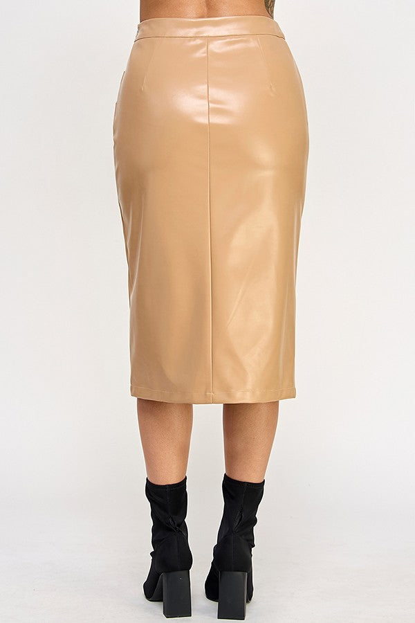 Mocha Midi Skirt (40617S)