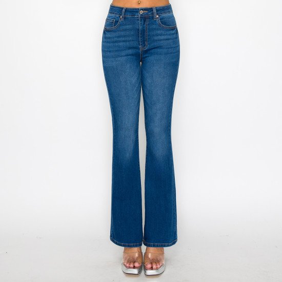 FLAP BACK POCKET BOOTCUT